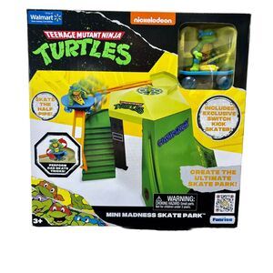 Teenage Mutant Ninja Turtles TMNT Mini Madness Skate Park Figure Nickelodeon NEW